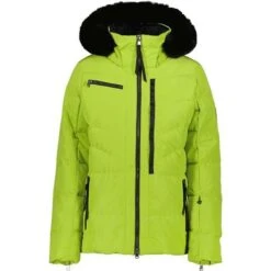 Obermeyer Women's Circe Down Jacket -Ski Equipment fw23 obermeyer womenscircedownjacket honeydew 1