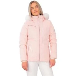 Obermeyer Women's Circe Down Jacket -Ski Equipment fw23 obermeyer womenscircedownjacket pinkchampagne 1