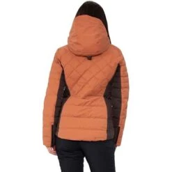 Obermeyer Women's Devon Down Jacket -Ski Equipment fw23 obermeyer womensdevondownjacket coppershimmer 2