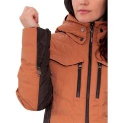 Obermeyer Women's Devon Down Jacket -Ski Equipment fw23 obermeyer womensdevondownjacket coppershimmer 5