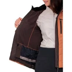 Obermeyer Women's Devon Down Jacket -Ski Equipment fw23 obermeyer womensdevondownjacket coppershimmer 6