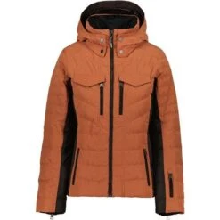 Obermeyer Women's Devon Down Jacket -Ski Equipment fw23 obermeyer womensdevondownjacket coppershimmer 9