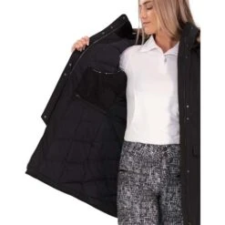 Obermeyer Women's Sojourner Down Jacket -Ski Equipment fw23 obermeyer womenssojournerdownjacket black 6