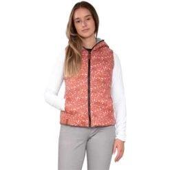 Obermeyer Women's Zoe Reversible Down Vest -Ski Equipment fw23 obermeyer womenszoereversibledownvest rosedust