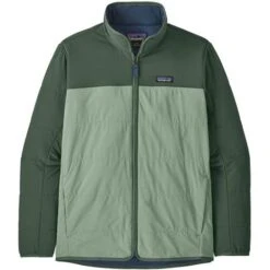 Patagonia Men's Pack In Jacket -Ski Equipment fw23 patagonia menspackinjacket hemlockgreen