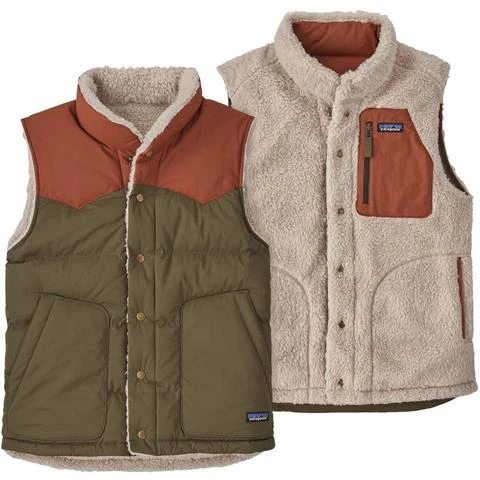 Patagonia Men's Reversible Bivy Down Vest 1 Patagonia Men's Reversible Bivy Down Vest