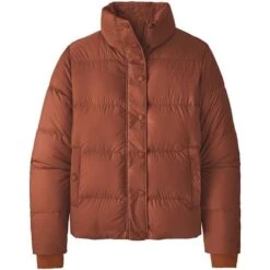 Patagonia Women's Silent Down Jacket -Ski Equipment fw23 patagonia womenssilentdownjacket sisubrown