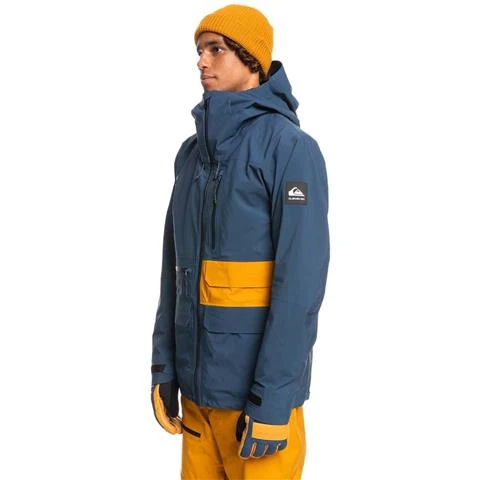 Quiksilver Men's Black Alder Stretch GTX Jacket 1 Quiksilver Men's Black Alder Stretch GTX Jacket