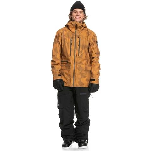 Quiksilver Men's S Carlson Stretch Quest Jacket 3 Quiksilver Men's S Carlson Stretch Quest Jacket - Image 3