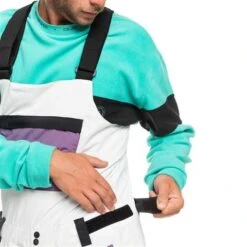 Quiksilver Men's Fly High Bib 9 Quiksilver Men's Fly High Bib -Ski Equipment fw23 quiksilver mensflyhighbib snowwhite 5