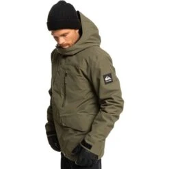Quiksilver Men's Mission 3-in-1 Jacket -Ski Equipment fw23 quiksilver mensmission3in1jacket grapeleaf 3
