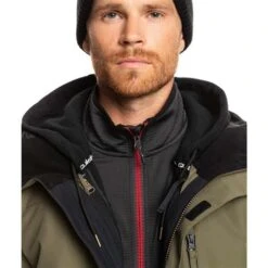 Quiksilver Men's Mission 3-in-1 Jacket -Ski Equipment fw23 quiksilver mensmission3in1jacket grapeleaf 5