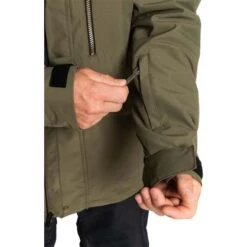 Quiksilver Men's Mission 3-in-1 Jacket -Ski Equipment fw23 quiksilver mensmission3in1jacket grapeleaf 6
