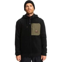 Quiksilver Men's Mission 3-in-1 Jacket -Ski Equipment fw23 quiksilver mensmission3in1jacket grapeleaf 9