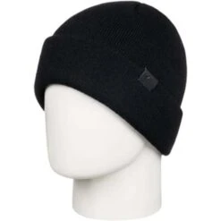 Quiksilver Men's Routine Beanie -Ski Equipment fw23 quiksilver mensroutinebeanie trueblack