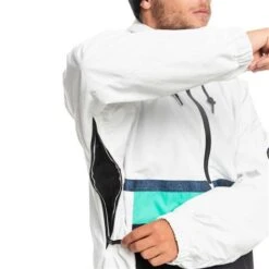 Quiksilver Men's Steeze Jacket 8 Quiksilver Men's Steeze Jacket -Ski Equipment fw23 quiksilver menssteezejacket snowwhite 4