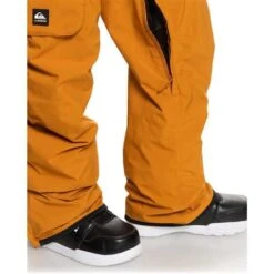 Quiksilver Men's Utility Bib -Ski Equipment fw23 quiksilver mensutilitybib buckthornbrown 5