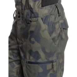 Quiksilver Men's Utility Bib -Ski Equipment fw23 quiksilver mensutilitybib trueblackfadeoutcamo 6