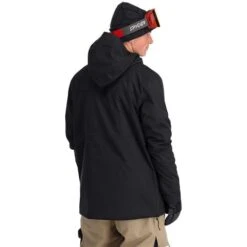 Spyder Men's All Out Anorak 30 Spyder Men's All Out Anorak -Ski Equipment fw23 spyder mensalloutanorak black 2
