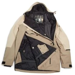 Spyder Men's All Out Anorak 28 Spyder Men's All Out Anorak -Ski Equipment fw23 spyder mensalloutanorak timberwolf 7