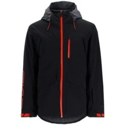 Spyder Men's Anthem GTX Insulated Jacket -Ski Equipment fw23 spyder mensanthemgtxinsulatedjacket blackvolcano 4