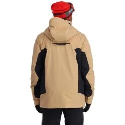 Spyder Men's Avid Jacket 24 Spyder Men's Avid Jacket -Ski Equipment fw23 spyder mensavidjacket tanninblack 2