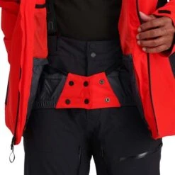 Spyder Men's Avid Jacket 32 Spyder Men's Avid Jacket -Ski Equipment fw23 spyder mensavidjacket volcanoblack 5