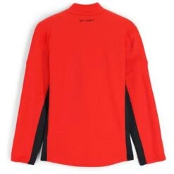 Spyder Men's Bandit Half Zip Fleece Jacket 11 Spyder Men's Bandit Half Zip Fleece Jacket -Ski Equipment fw23 spyder mensbandithalfzipfleecejacket volcano 2