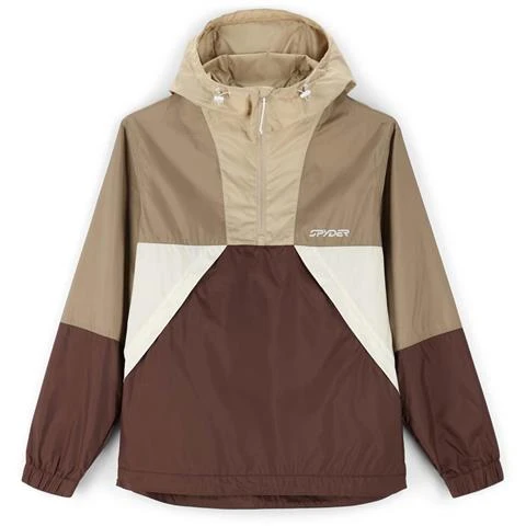 Spyder Men's Belford Windbreaker Anorak Jacket 6 Spyder Men's Belford Windbreaker Anorak Jacket - Image 6