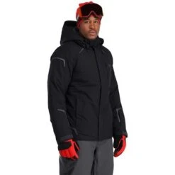 Spyder Men's Copper GTX Jacket 37 Spyder Men's Copper GTX Jacket -Ski Equipment fw23 spyder menscoppergtxjacket black 1