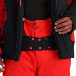 Spyder Men's Monterosa GTX Jacket 26 Spyder Men's Monterosa GTX Jacket -Ski Equipment fw23 spyder mensmonterosagtxjacket blackvolcano 7