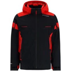 Spyder Men's Monterosa GTX Jacket 28 Spyder Men's Monterosa GTX Jacket -Ski Equipment fw23 spyder mensmonterosagtxjacket blackvolcano 9