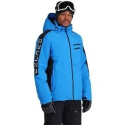 Spyder Men's Orbiter GTX Jacket -Ski Equipment fw23 spyder mensorbitergtxjacket collegiate 1
