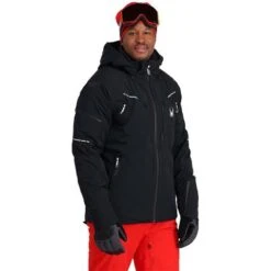 Spyder Men's Pinnacle GTX Jacket 25 Spyder Men's Pinnacle GTX Jacket -Ski Equipment fw23 spyder menspinnaclegtxjacket black 1
