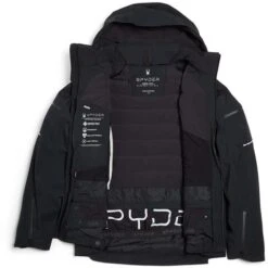 Spyder Men's Pinnacle GTX Jacket 29 Spyder Men's Pinnacle GTX Jacket -Ski Equipment fw23 spyder menspinnaclegtxjacket black 5