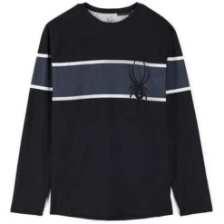 Spyder Men's Pump Lightweight Crew Neck 9 Spyder Men's Pump Lightweight Crew Neck -Ski Equipment fw23 spyder menspumplightweightcrewneck black