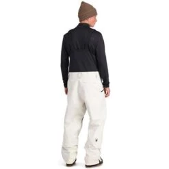 Spyder Men's Sanction Bib -Ski Equipment fw23 spyder menssanctionbib vanillaice 2