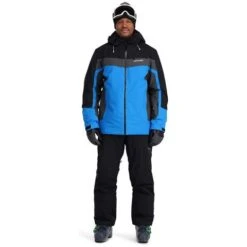 Spyder Men's Seventy - Eight Jacket 27 Spyder Men's Seventy - Eight Jacket -Ski Equipment fw23 spyder mensseventyeightjacket blackcollegiate 3