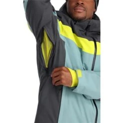 Spyder Men's Seventy - Eight Jacket 38 Spyder Men's Seventy - Eight Jacket -Ski Equipment fw23 spyder mensseventyeightjacket ebonytundra 4