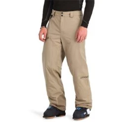 Spyder Men's Seventy Pant -Ski Equipment fw23 spyder mensseventypant timberwolf 1