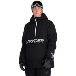 Spyder Men's Signal GTX Insulated Anorak 37 Spyder Men's Signal GTX Insulated Anorak -Ski Equipment fw23 spyder menssignalgtxinsulatedanorak black 1