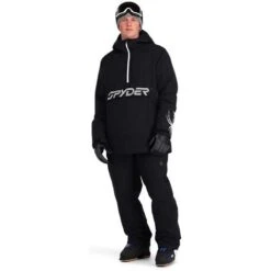 Spyder Men's Signal GTX Insulated Anorak 39 Spyder Men's Signal GTX Insulated Anorak -Ski Equipment fw23 spyder menssignalgtxinsulatedanorak black 3