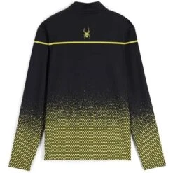 Spyder Men's Spirit Of '78 Zip T-Neck 21 Spyder Men's Spirit Of '78 Zip T-Neck -Ski Equipment fw23 spyder mensspiritof78ziptneck fadedgeocitron 2