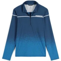 Spyder Men's Spirit Of '78 Zip T-Neck 22 Spyder Men's Spirit Of '78 Zip T-Neck -Ski Equipment fw23 spyder mensspiritof78ziptneck fadedgeocollegiate 1