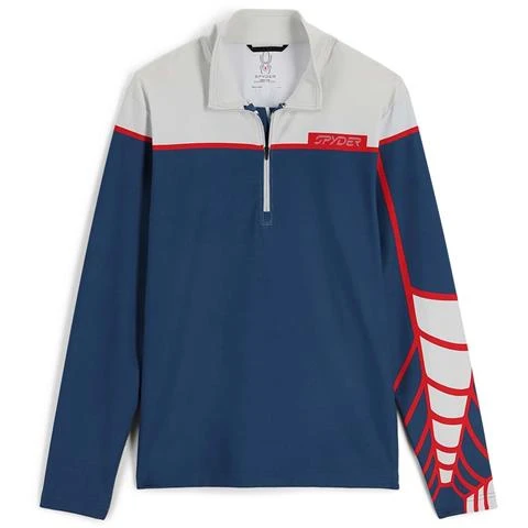 Spyder Men's Spirit Of '78 Zip T-Neck 11 Spyder Men's Spirit Of '78 Zip T-Neck - Image 11