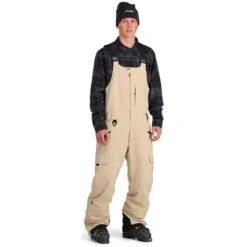 Spyder Men's Terrain Bib -Ski Equipment fw23 spyder mensterrainbib safari 1
