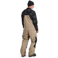 Spyder Men's Terrain Bib -Ski Equipment fw23 spyder mensterrainbib timberwolf 2