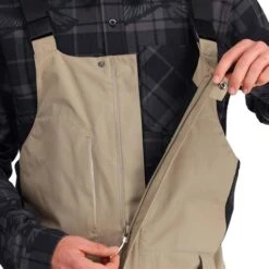 Spyder Men's Terrain Bib -Ski Equipment fw23 spyder mensterrainbib timberwolf 3