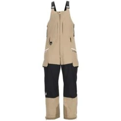 Spyder Men's Terrain Bib -Ski Equipment fw23 spyder mensterrainbib timberwolf 4