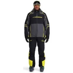 Spyder Men's Titan GTX Jacket 22 Spyder Men's Titan GTX Jacket -Ski Equipment fw23 spyder menstitangtxjacket blackcitron 3